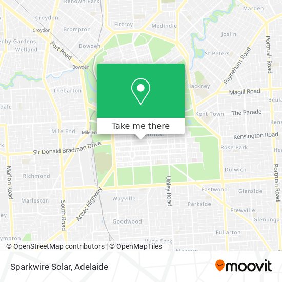 Sparkwire Solar map
