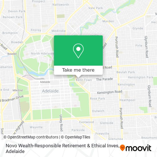 Novo Wealth-Responsible Retirement & Ethical Inves map