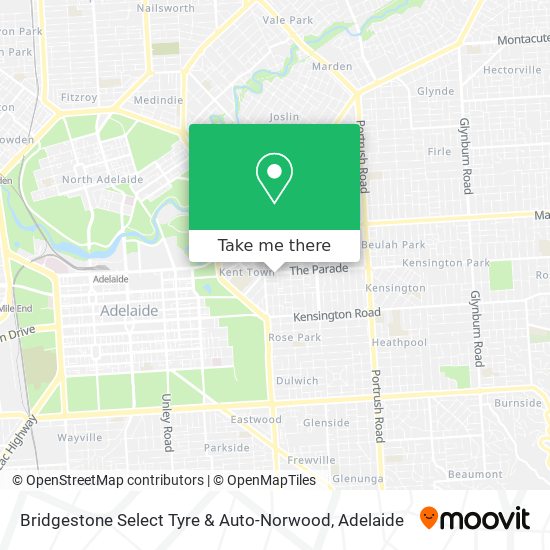 Bridgestone Select Tyre & Auto-Norwood map