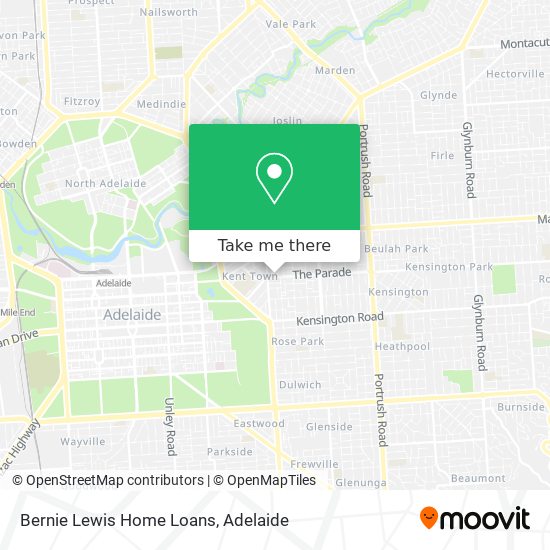 Bernie Lewis Home Loans map