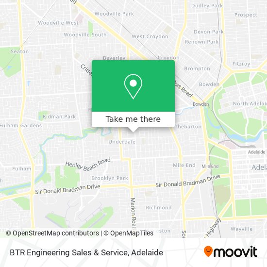 BTR Engineering Sales & Service map