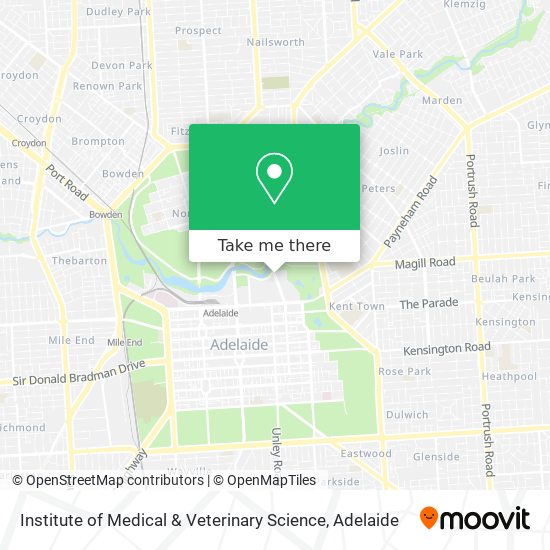Institute of Medical & Veterinary Science map