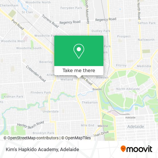 Kim's Hapkido Academy map