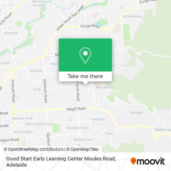 Good Start Early Learning Center Moules Road map