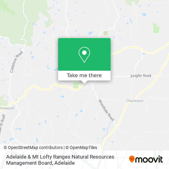 Adelaide & Mt Lofty Ranges Natural Resources Management Board map