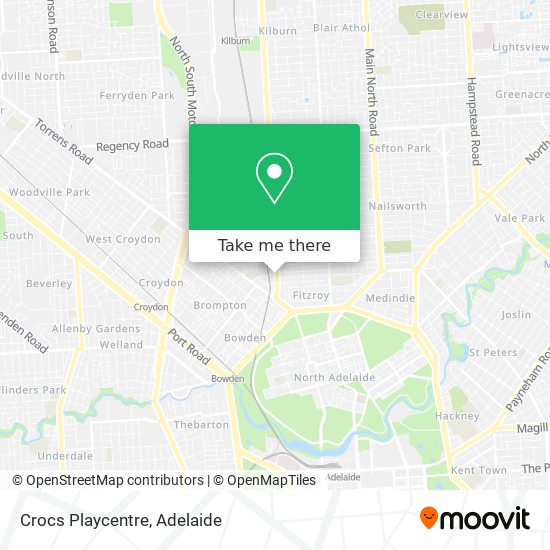 Crocs Playcentre map