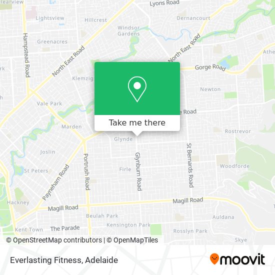 Mapa Everlasting Fitness