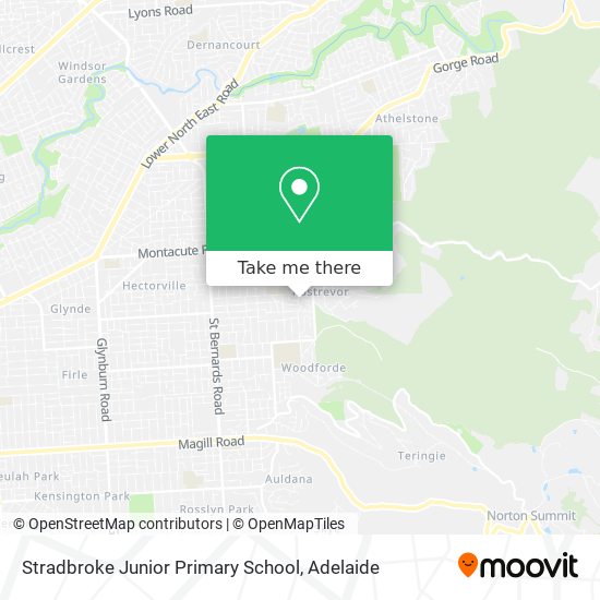 Mapa Stradbroke Junior Primary School