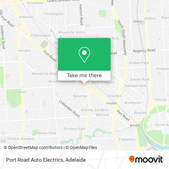 Port Road Auto Electrics map