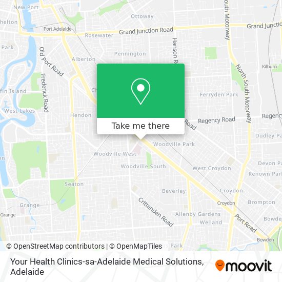 Your Health Clinics-sa-Adelaide Medical Solutions map