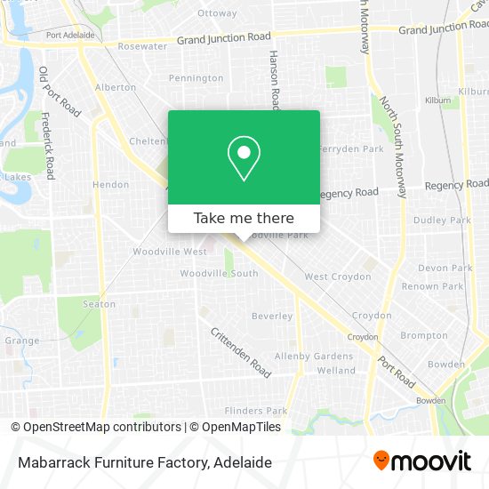 Mabarrack Furniture Factory map