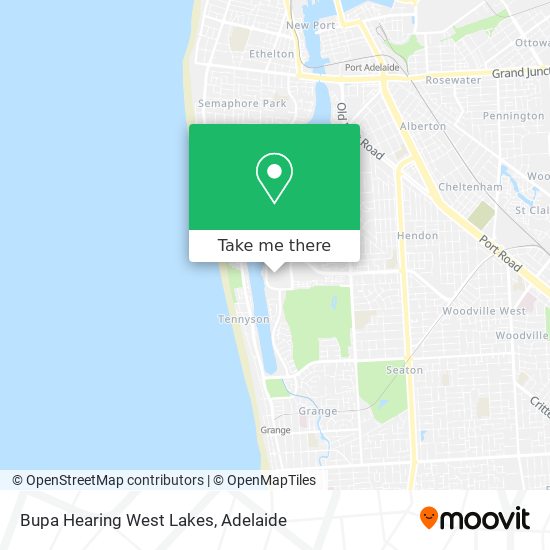 Bupa Hearing West Lakes map