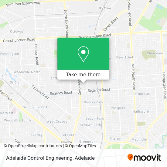 Adelaide Control Engineering map