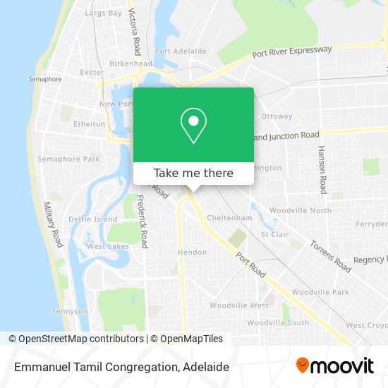 Emmanuel Tamil Congregation map