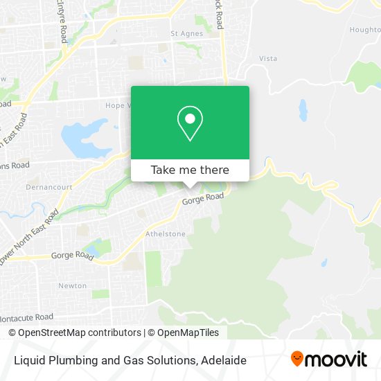 Liquid Plumbing and Gas Solutions map