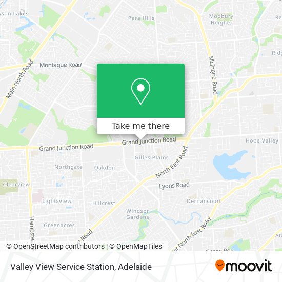 Valley View Service Station map