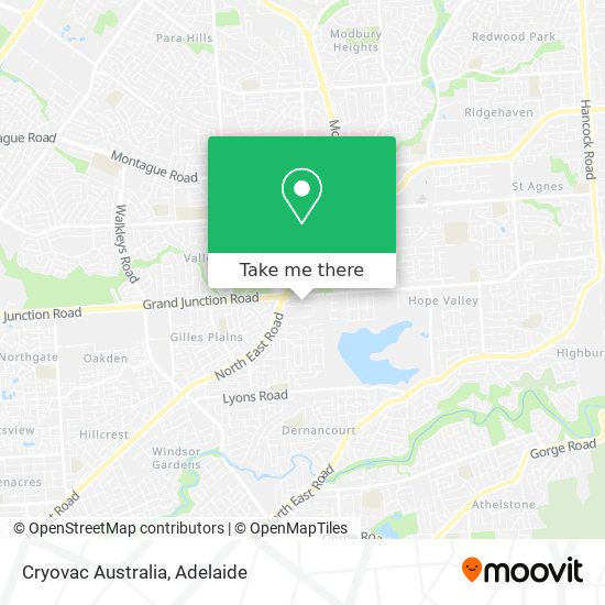 Cryovac Australia map