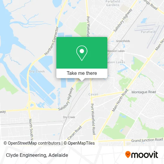 Mapa Clyde Engineering