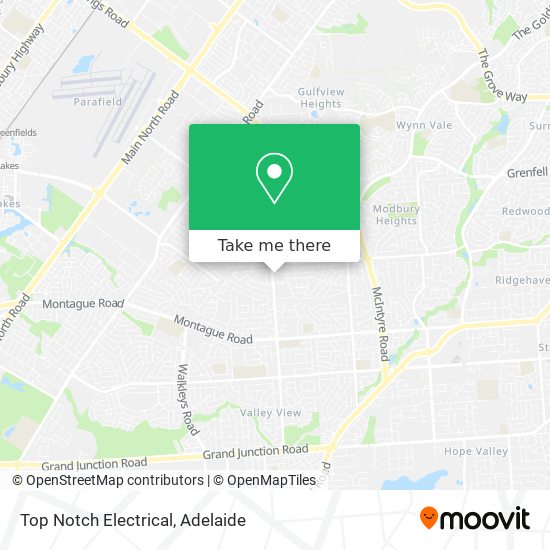 Top Notch Electrical map