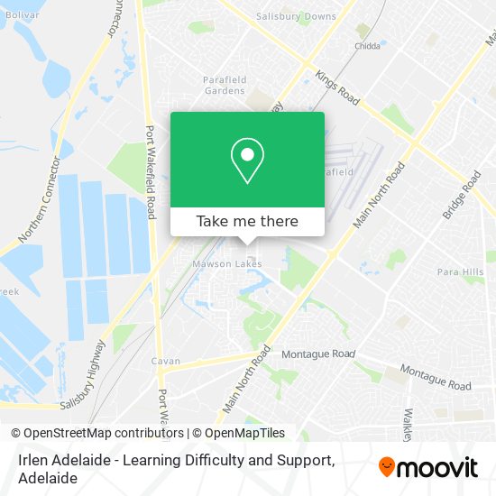 Irlen Adelaide - Learning Difficulty and Support map