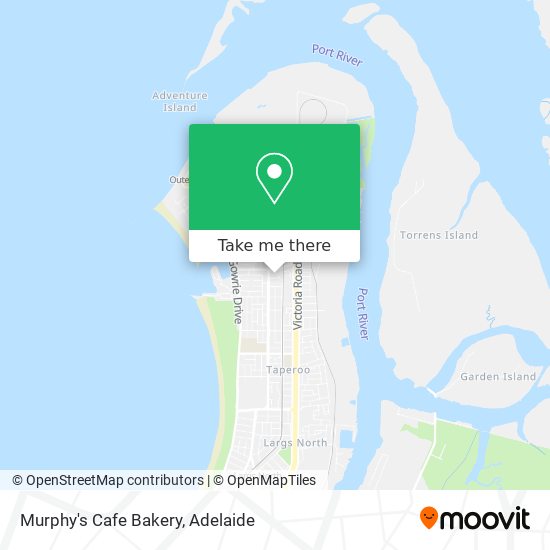 Murphy's Cafe Bakery map