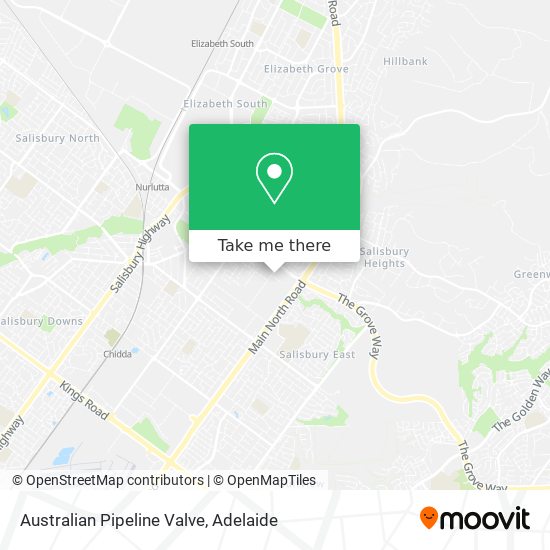 Australian Pipeline Valve map
