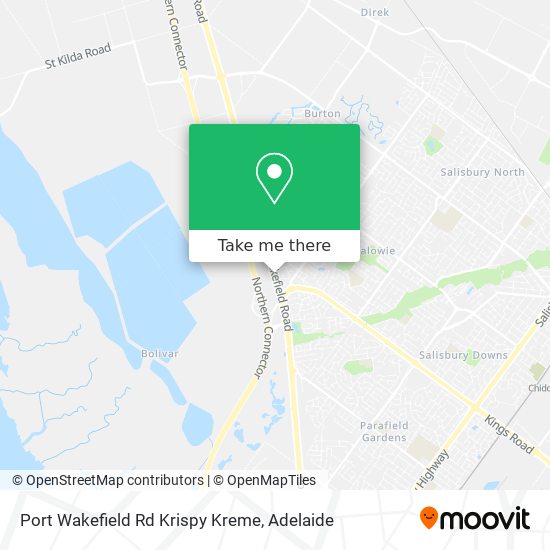 Port Wakefield Rd Krispy Kreme map