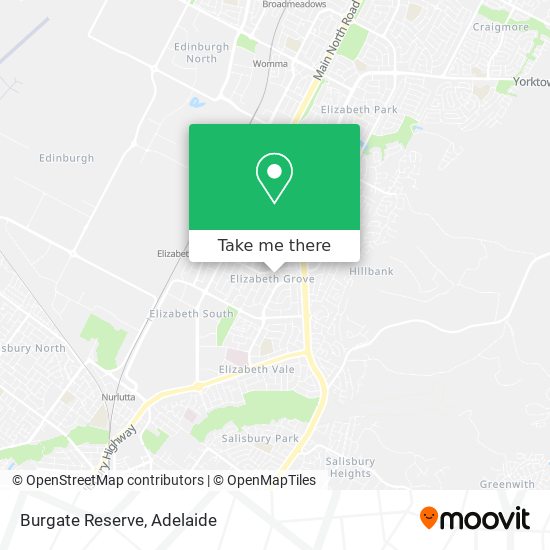 Burgate Reserve map