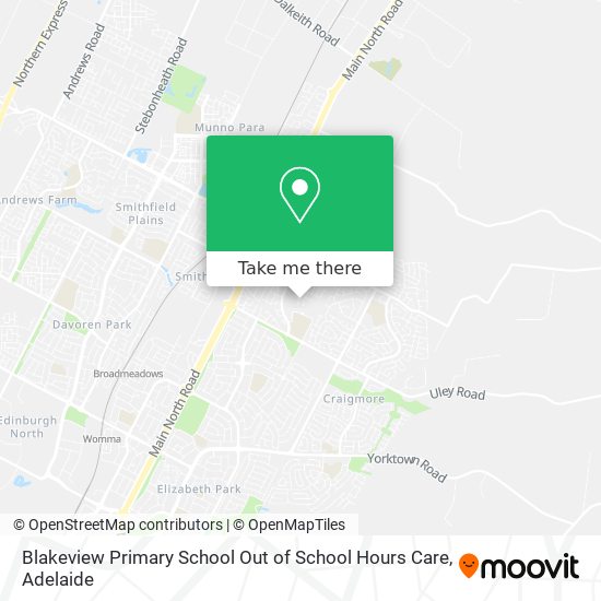 Blakeview Primary School Out of School Hours Care map