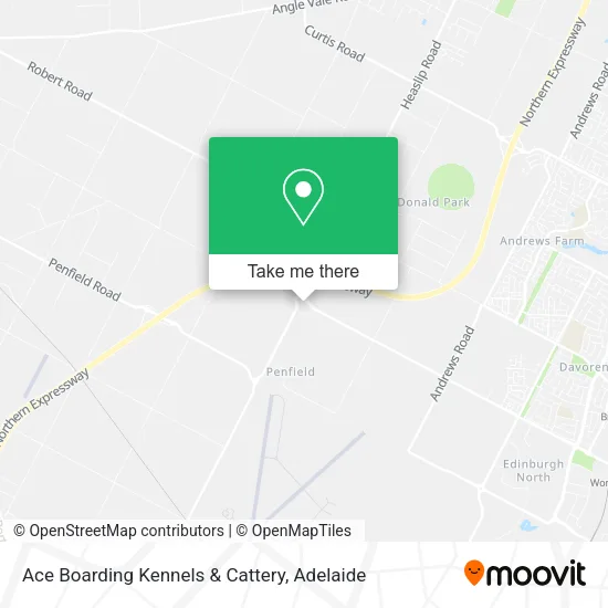 Mapa Ace Boarding Kennels & Cattery