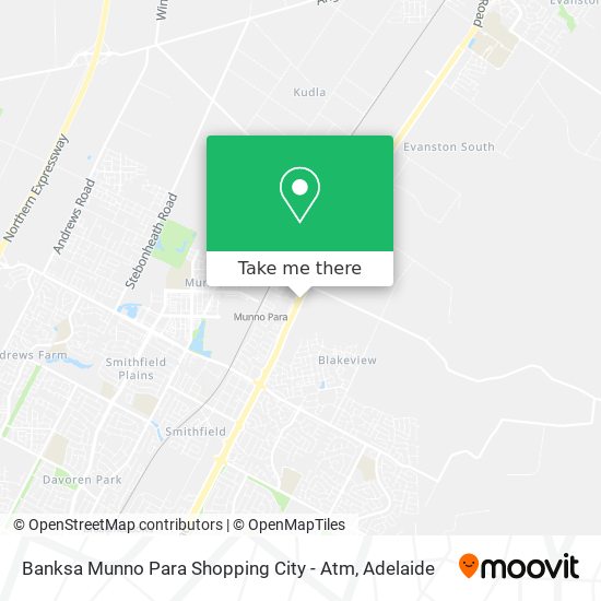 Banksa Munno Para Shopping City - Atm map