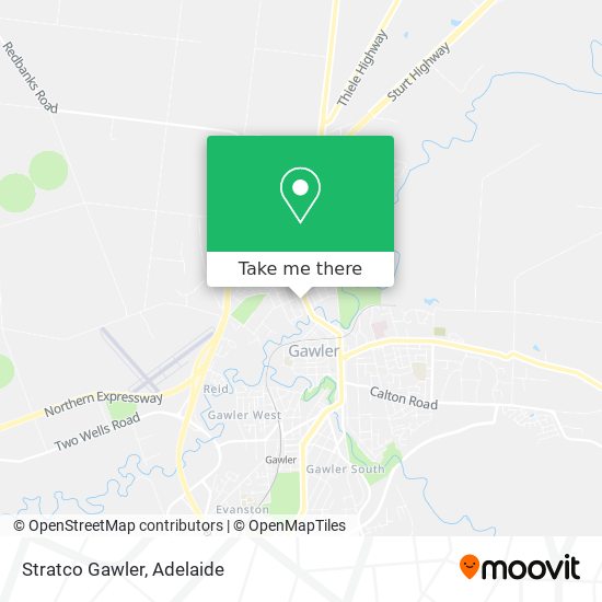 Mapa Stratco Gawler