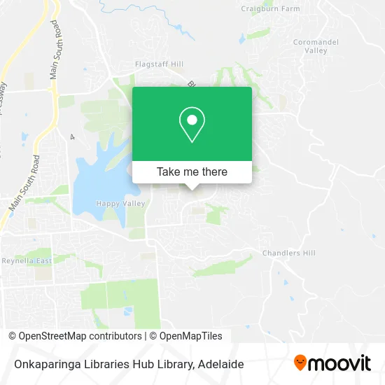 Mapa Onkaparinga Libraries Hub Library