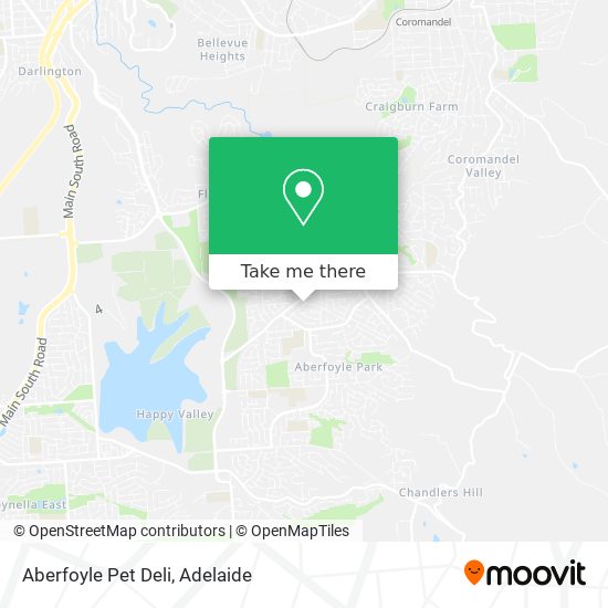 Aberfoyle Pet Deli map