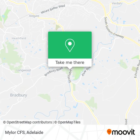 Mylor CFS map