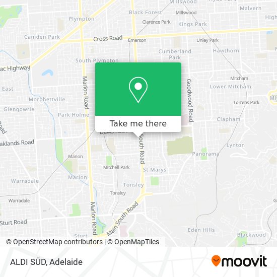 ALDI SÜD map