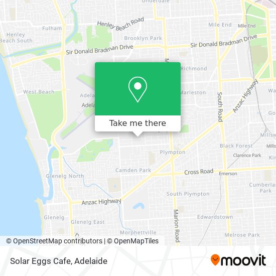 Solar Eggs Cafe map