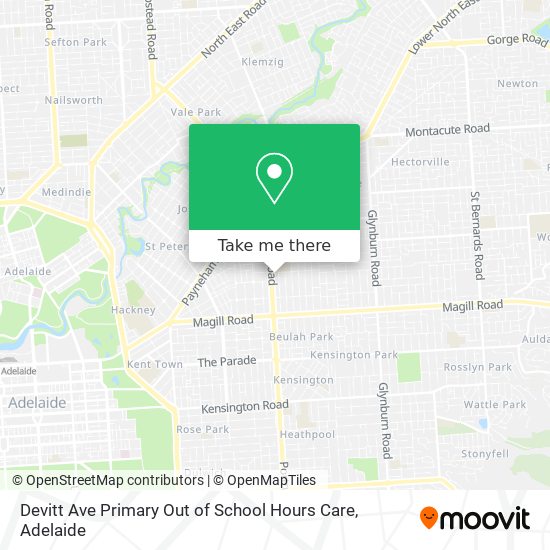 Mapa Devitt Ave Primary Out of School Hours Care