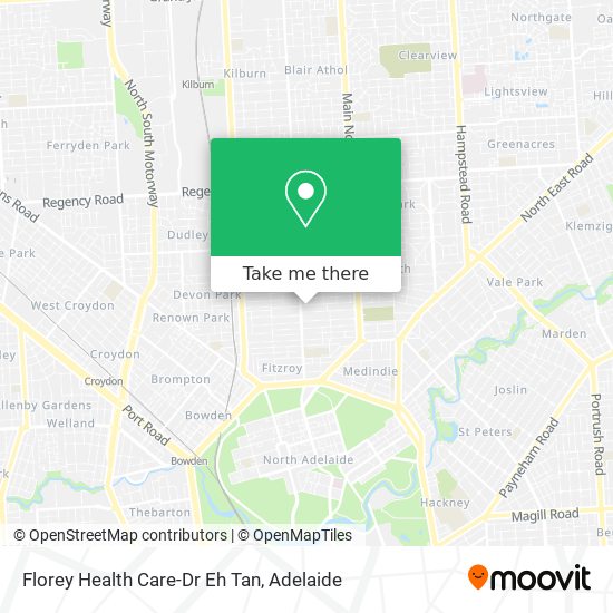 Mapa Florey Health Care-Dr Eh Tan
