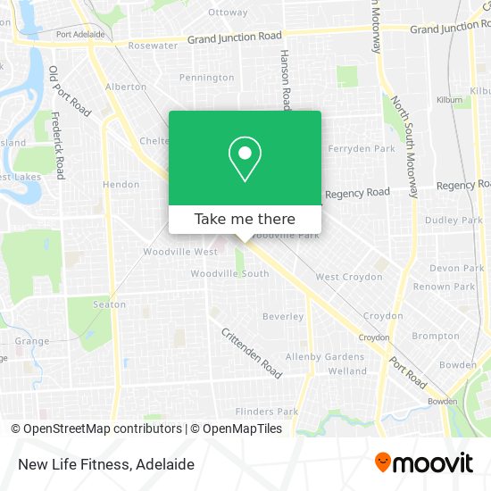 New Life Fitness map