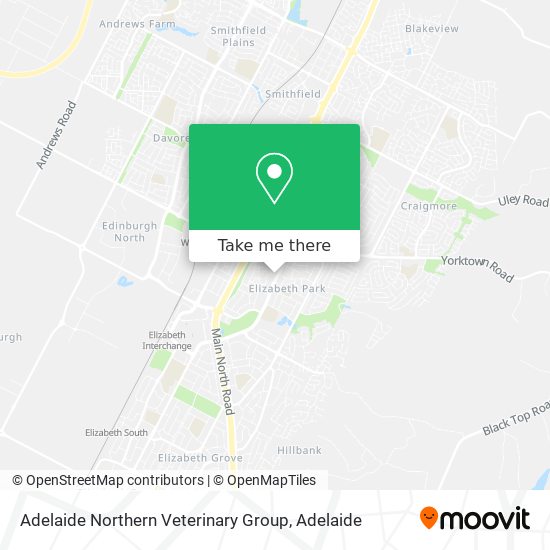 Mapa Adelaide Northern Veterinary Group