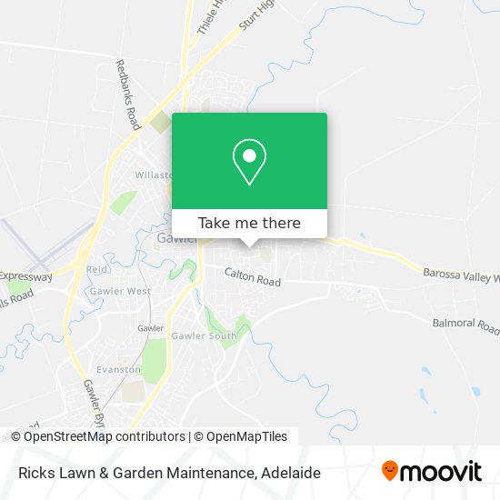 Ricks Lawn & Garden Maintenance map