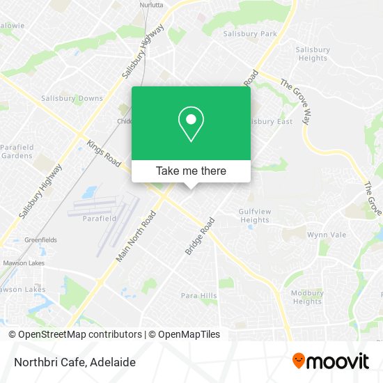 Mapa Northbri Cafe