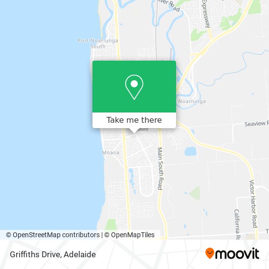 Griffiths Drive map