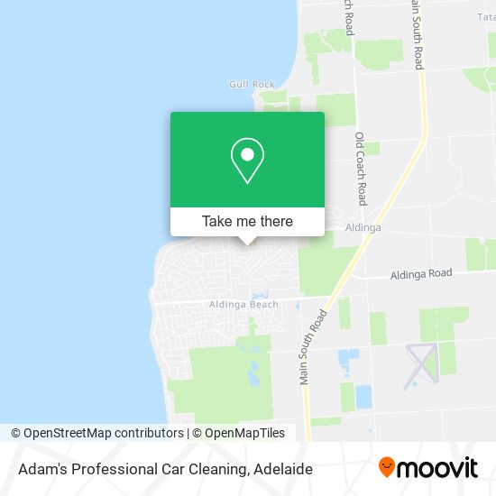 Mapa Adam's Professional Car Cleaning