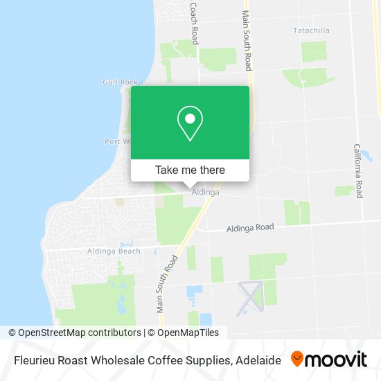 Fleurieu Roast Wholesale Coffee Supplies map