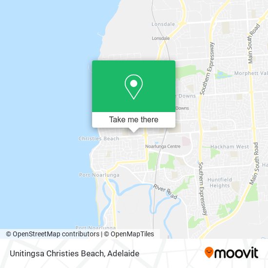 Unitingsa Christies Beach map