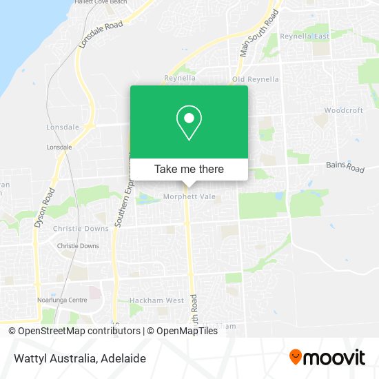 Wattyl Australia map