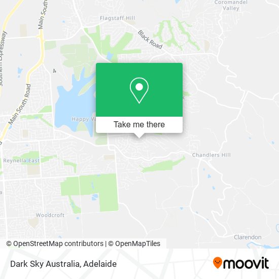 Dark Sky Australia map