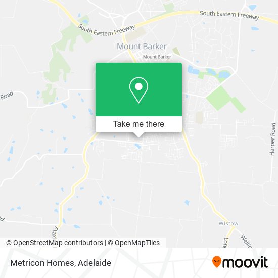 Metricon Homes map